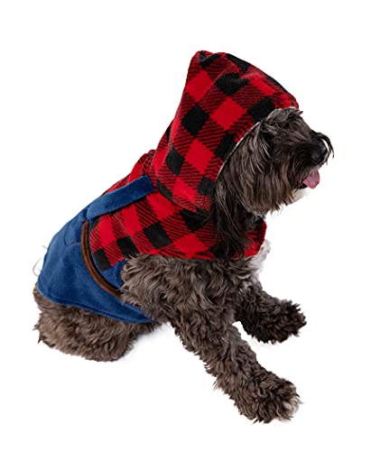 Disfraz para perro Lazy One Lumberjack Small rojo
