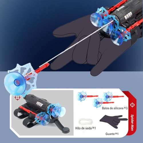 La mejor selección de Telaraña spiderman Top 5. 17 telaraña spiderman marca LAWAN (2)