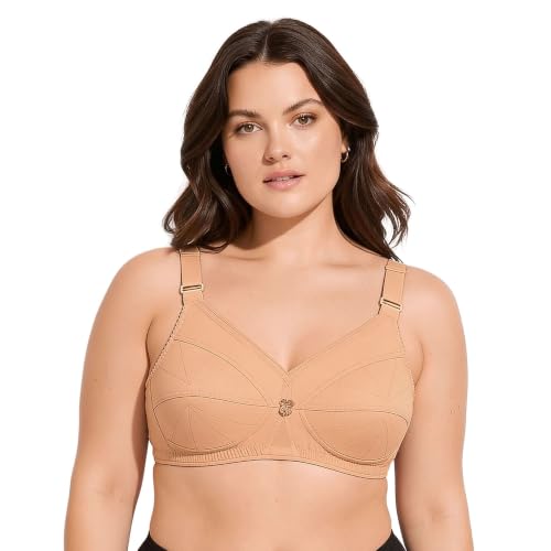 Image of Juliet Women's Cotton Non Padded Wire Free Everyday Bra