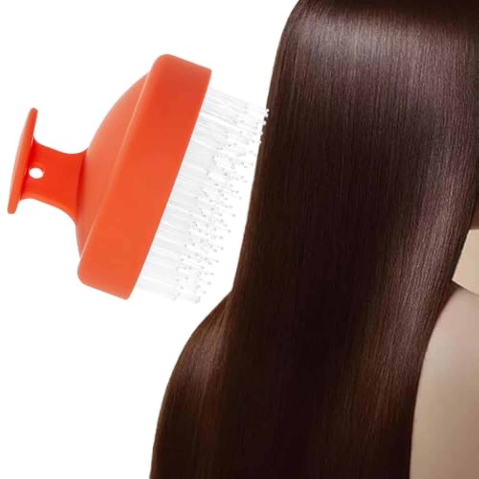 Scalp Brush for All Hair Types, Floriated Shower Comb