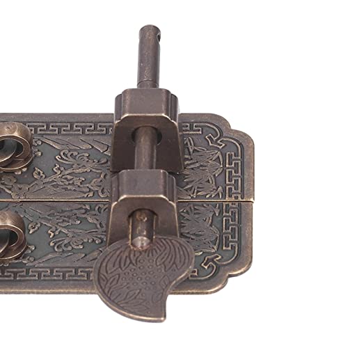Puxador de latão, material de bronze Puxador de latão antigo resistente à corrosão resistente à ferr
