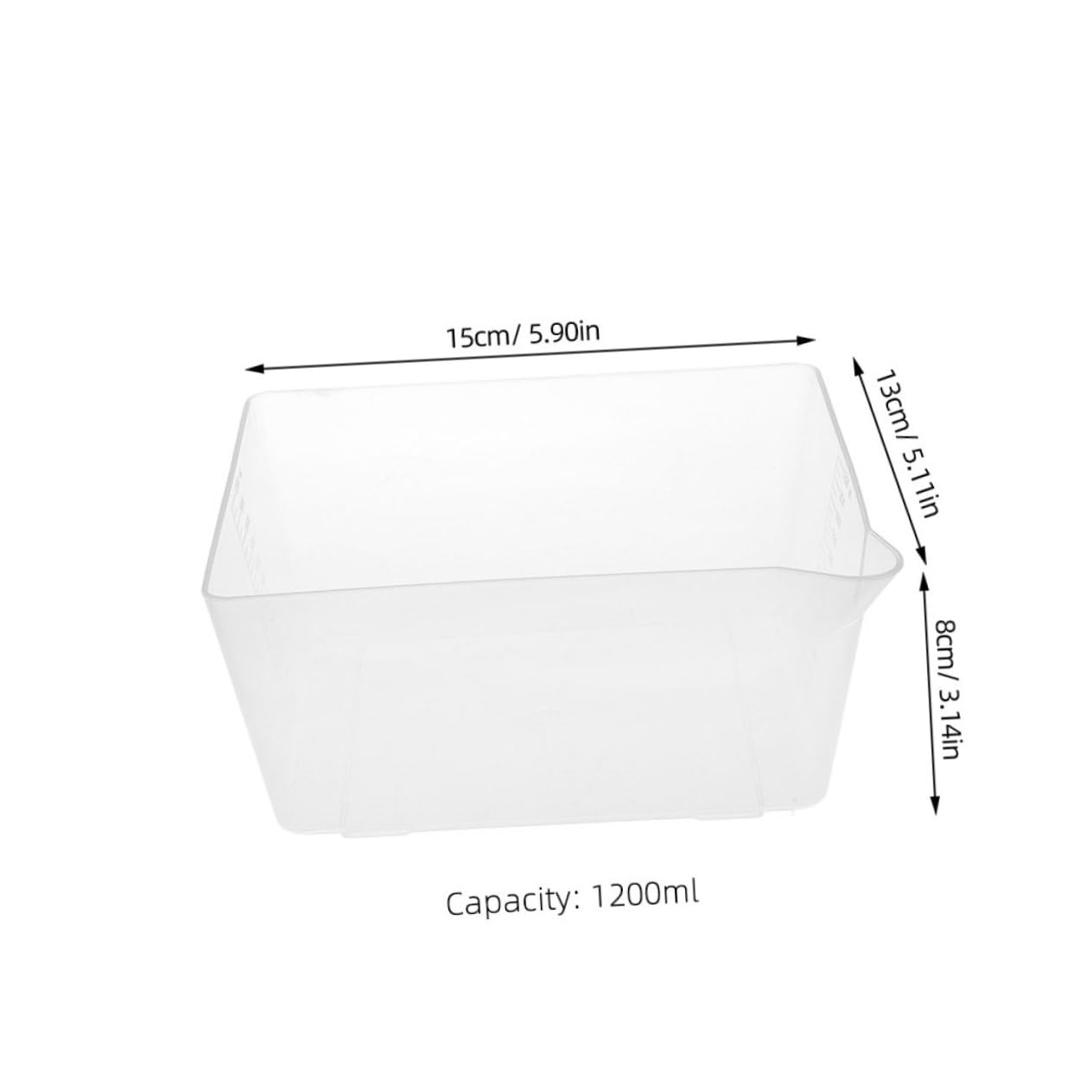 PRETYZOOM Bowl Scale for Digital Scales 2pcs Reusable Plastic Weighing Trays Precision Kitchen Weighing p