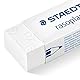 STAEDTLER 526 B20BK3P Radierer rasoplast phtalat- und latexfrei, 65 x 13 x 23 mm, 3 Stück auf Blisterkarte, 1 Stück gratis, weiß