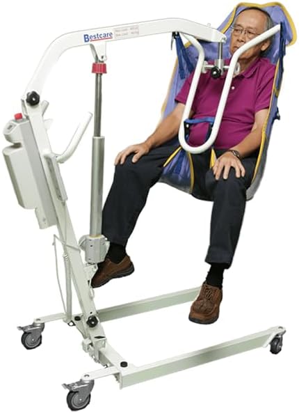 BestCare Arjo Clip Sling | BestSling Replacement Slings for Arjo | Fits 198-350 lb, 600Lb Capacity with Comfort Features for Secure Transfers |SL-MAA4000M-L (Large)