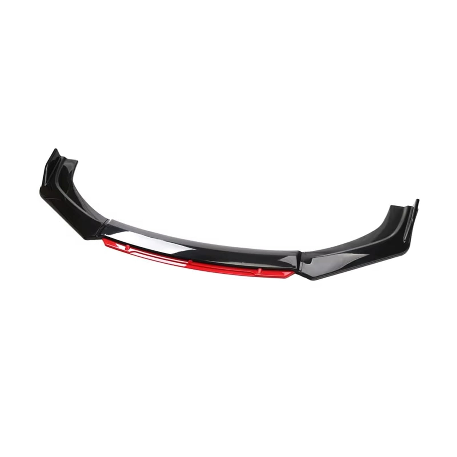 Spoiler Posteriori Ricambi Auto Paraurti Anteriore Universale Auto Kit Carrozzeria Labbro Anteriore Paraurti Anteriore Spoiler Diffusore Sotto Labbro Anteriore Spoiler Posteriore Auto(Red)