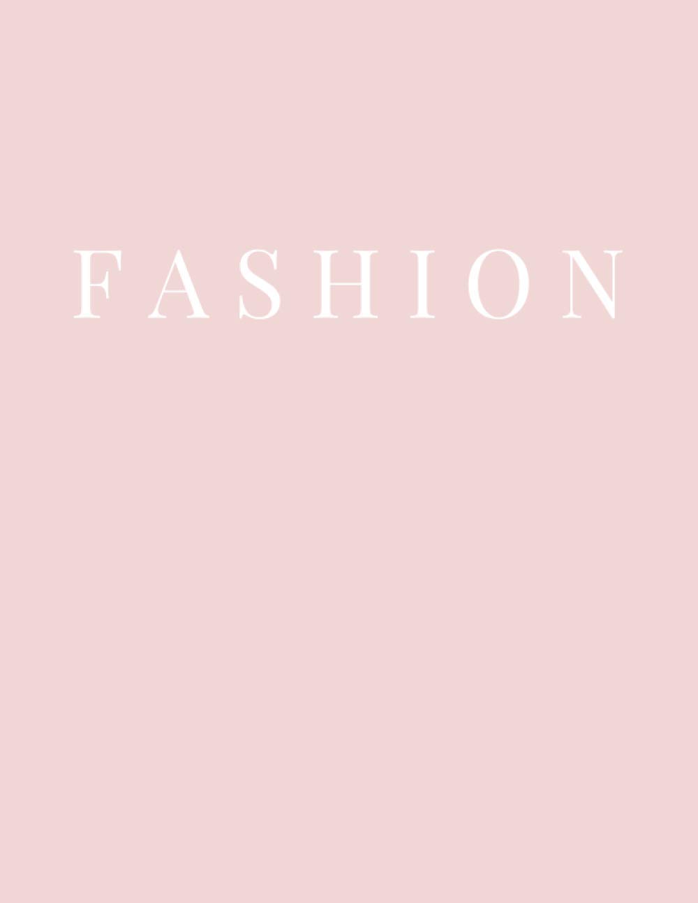 Fashion: Baby Pink Decorative Coffee Table Book for Stacking and Home Decoration
