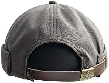  YAMEE Unisex Docker Brimless Hats Hat für Unisex Worker und Sailor Cap Retro Stil mit Justierbarer Schnalle
| YAMEE Uni