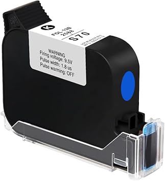 Blue Quick-Drying Ink Cartridge, 42 ml, Ink, Print Height 2-12.7 mm