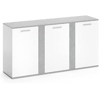 Vicco Novelli Chest of Drawers Concrete 40 x 80 cm