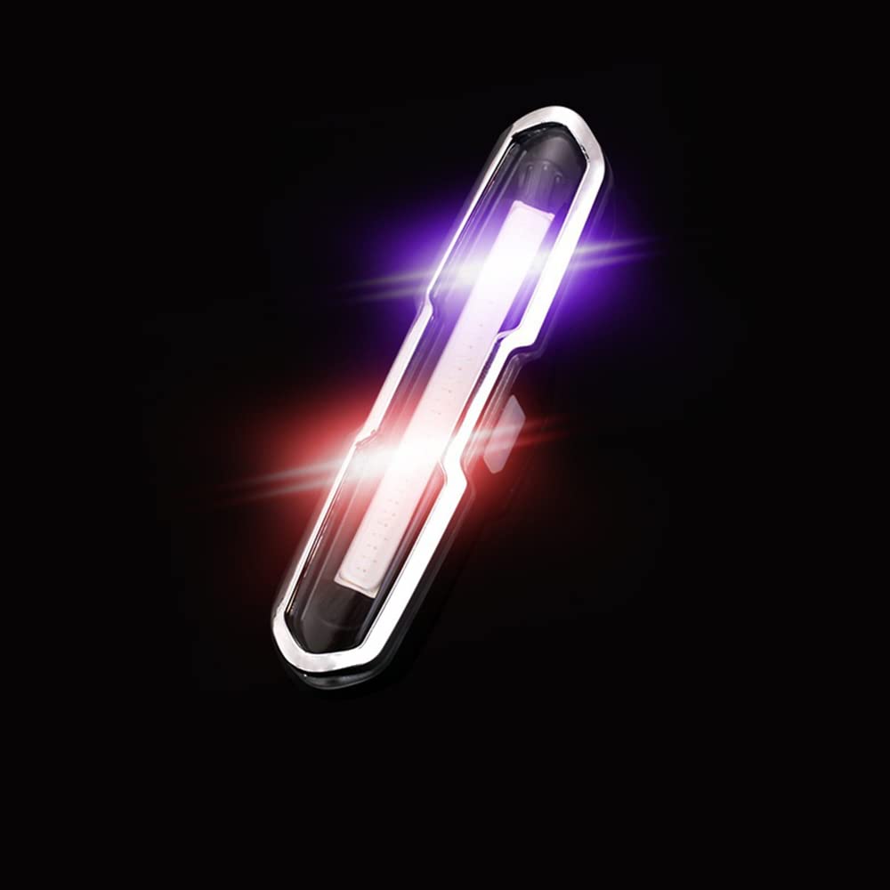Feu arrière de vélo Ultra-Lumineux à LED Haute intensité Rechargeable par USB, Accessoire pour vélo de Montagne