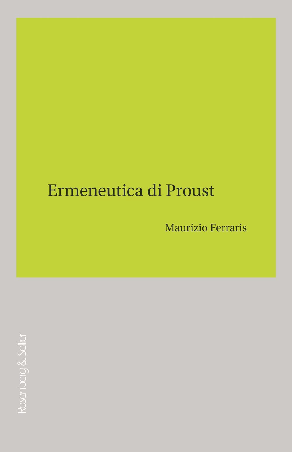 Ermeneutica Di Proust - 4