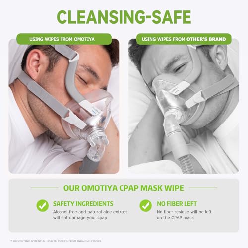 Image of CPAP Mask Wipes Citrus Scented, 160 Count Super Jumbo Pack, Extra Large & Moist, Lint Free, Alcohol Free, Cleansing-Safe, Cleaning Wipes for Hose, Mask & CPAP Machine, CPAP Supplies, 1-Pack