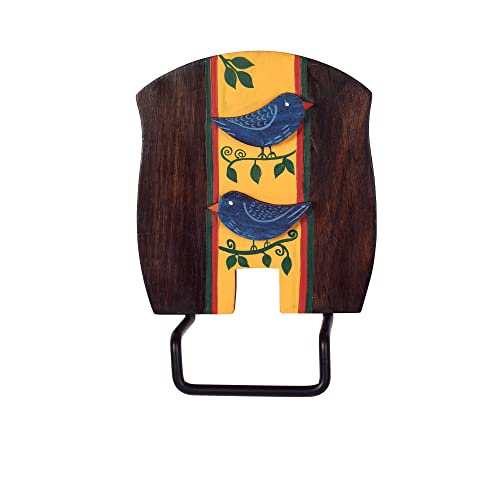 Image of Love Birds Towel Hanger with Curved Handle (6x0.5x9)