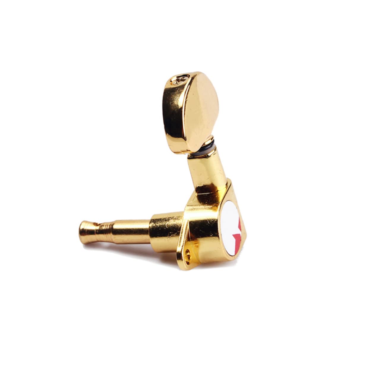 ibasenice Golden Guitar Tuning Pegs Machine Heads for Electric Acoustic Guitars Durable Finish for String Replacement