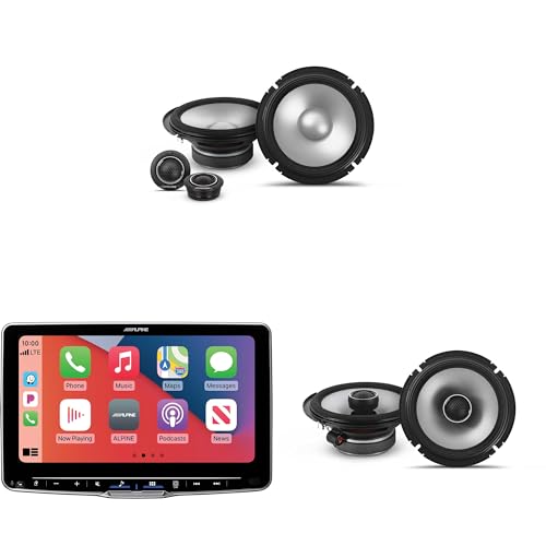 Alpine ILX-F509 Halo9 9" Multimedia Receiver + S2 6.5" Speakers