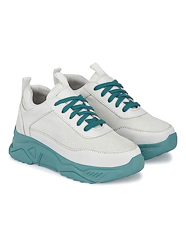 Image of EL PASO Faux Leather Casuals Sneakers Walking Shoes for Women & Girls