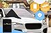 Jumbo Car Windshield Cover, Magnetic and Reversible DualTech, Reflective Sun Shade and Black Protective Snow Cover, Large Auto Shade (Over 5x6ft) for SUV, Truck and Car, All Weather