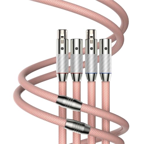 Câble audio A88 XLR argent pur pour amplificateur DAC et CD 1.5m