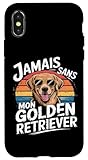 golden retriever, cadeau golden retriever, chien, amoureux des chiens, chien fidèle, cadeau chien, golden retriever fan, chien mignon, jamais sans mon chien, chien de compagnie, maître chien, golden retriever humour, golden lover, race de chien,