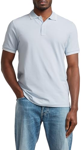 Polo Dunda Slim Stripe anti-déformation et respirant pour homme actif