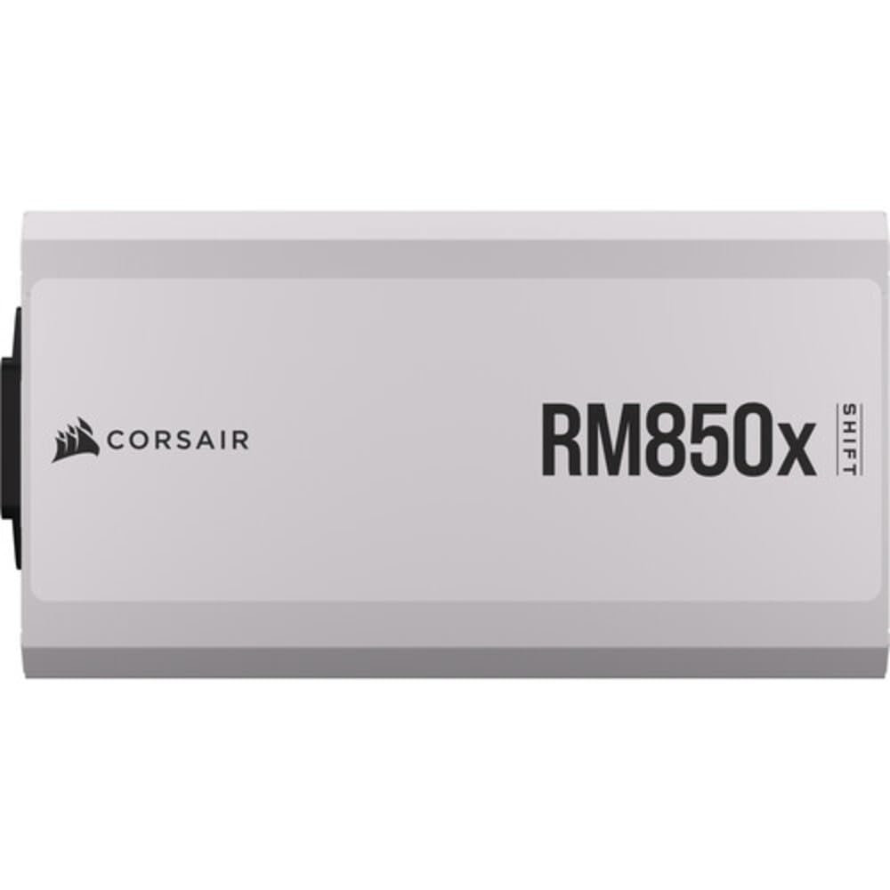 Fonte de alimentação totalmente modular CORSAIR RMx Shift White