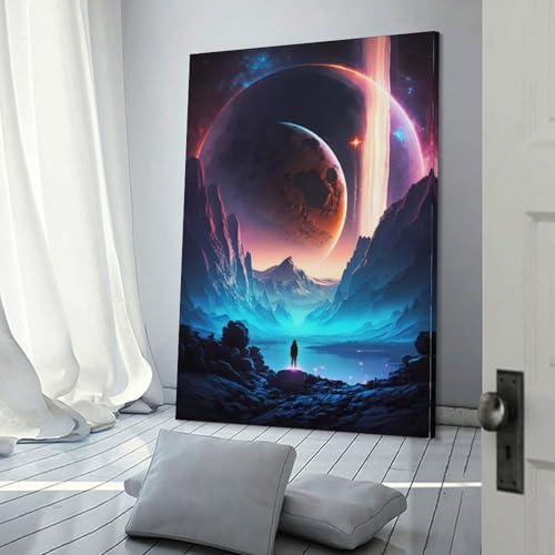 Affiche paysage Skyfall 30x45 cm décoration artistique salon