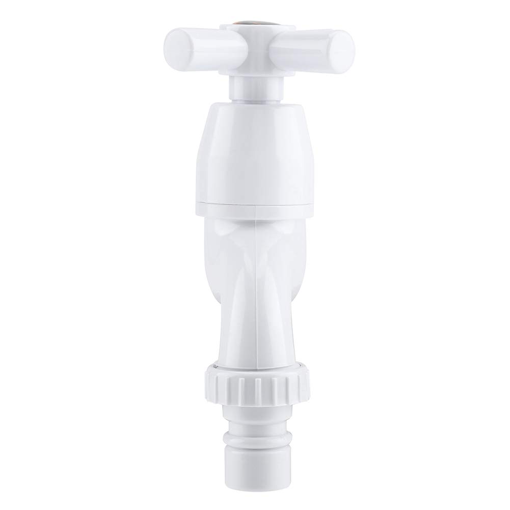 YOUTHINK ABS Plastic Water Tap Premium ABS Chrome Appearance Single Handle Basin Sink Faucet Great for Kitchen and — view 9