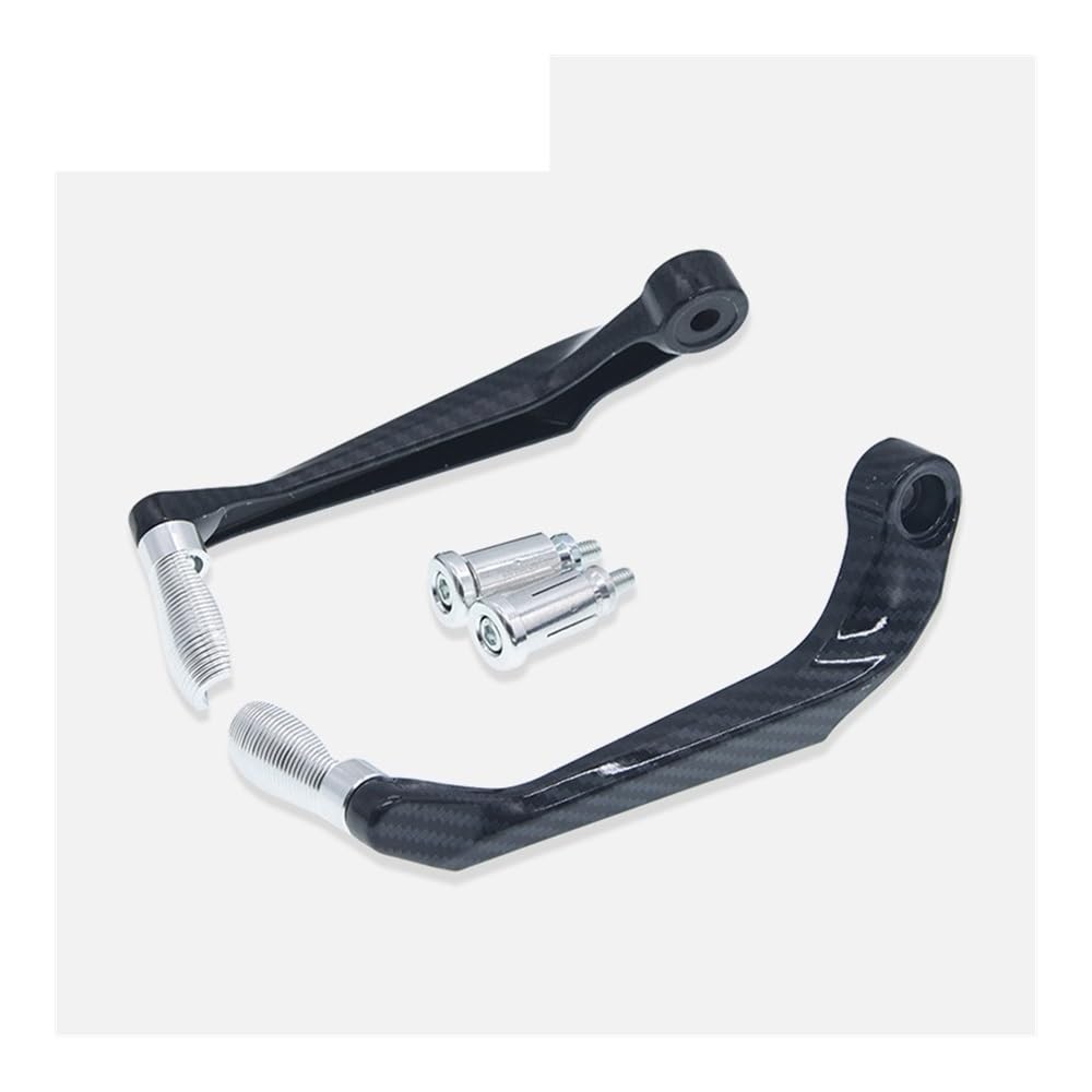 Fhngud Carbon-Silver Motorcycle Handlebar Hand Guard Levers Motorcycle Handguard Universal 22Mm Handlebar Hand Protector For For Bandit Gsr750 Gsr600 For For Trident 660