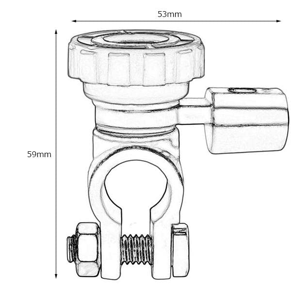 Amazon | Garage.com2 横スイッチ 方向変換用バッテリーカット