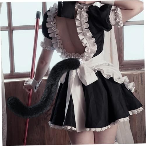 Queue de chat électrique amovible télécommandée pour cosplay et fête