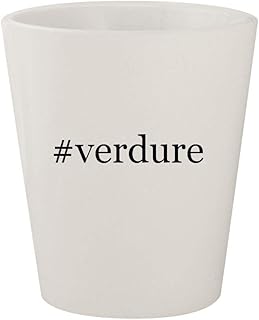 #verdure - Ceramic White Hashtag 1.5oz Shot Glass