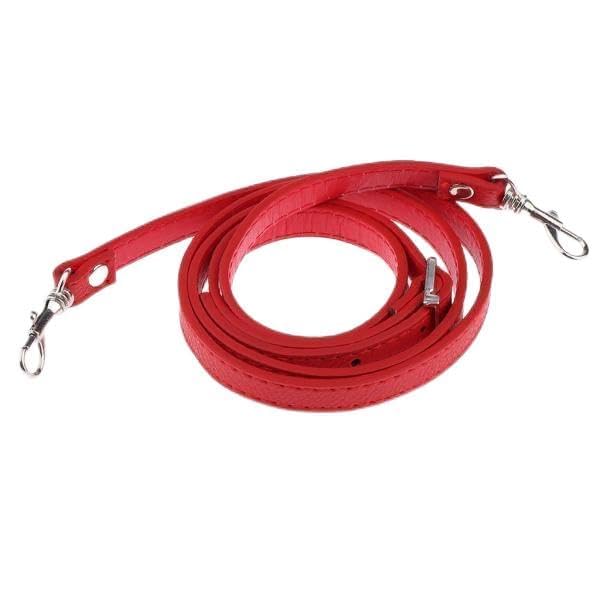 6xAdjustable Leather Shoulder Bag Strap Belt Replacement Lobster Clasps Red-picture-38