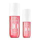 Sol de Janeiro Cheirosa Hair & Body Fragrance Mist Full Size and Travel Size Set - Home and Away Bundle - 8.1 & 3 fl oz Duo (Cheirosa 40)