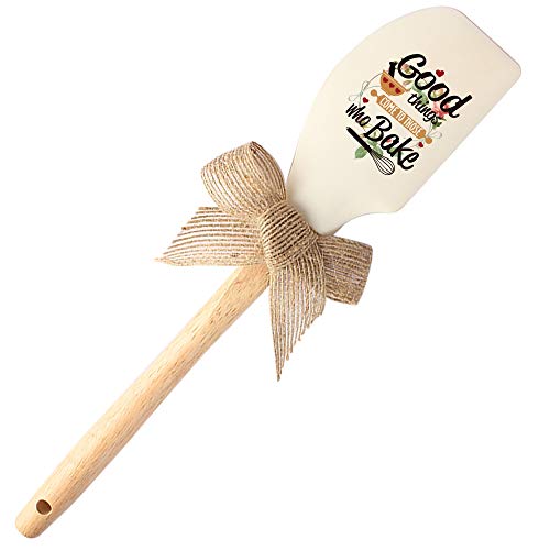 Goodthingscometothosewhobakefunnysiliconespatulafunnybakingtoolmodernfarmhousekitchendecorgiftforchefsistermompastrycheffriends Urban Country Home Decor Good things come to those who bake funny silicone spatula funny baking tool modern farmhouse kitchen decor gift for chef sister mom pastry chef friends urban country home decor