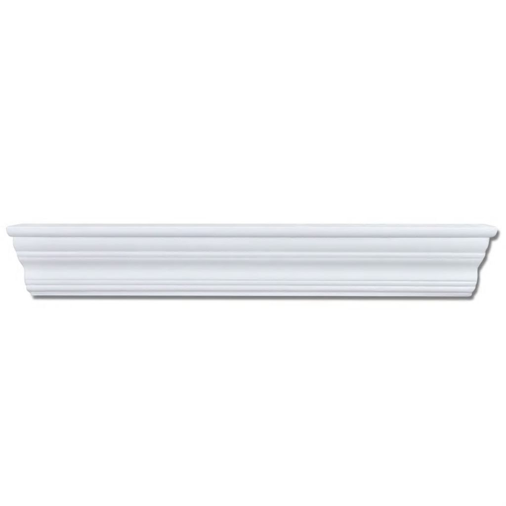 MOONAIRY estanterías de Pared Blancas Aaliyah 2 Unidades, Estanteria Pared, Estanteria Baño, Balda Pared, Baldas Flotantes, Estante Cocina, Baldas Cocina,