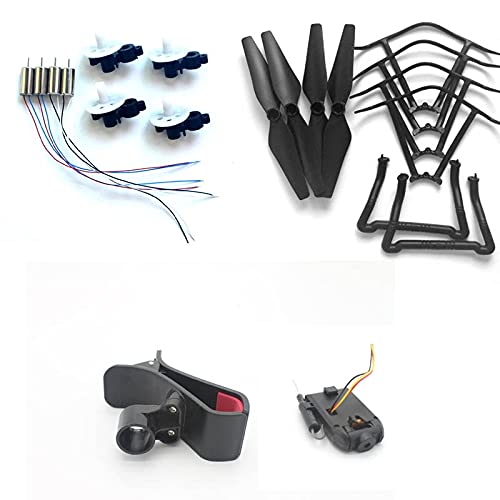 Hélice de drone / Ajustement for S166 Gps RC Drone Moteurs Bras Garde Couvercle Hélices Lames Protecteur D'engrenage / Ajustement for S167GPS S167 Quadcopter Kit de Pièces de Rechange pièces de pales