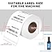 ZONEPACK Manual Round Labeling Machine with Handle Manual Round Bottle Labeler Label Applicator for Glass Metal Bottle