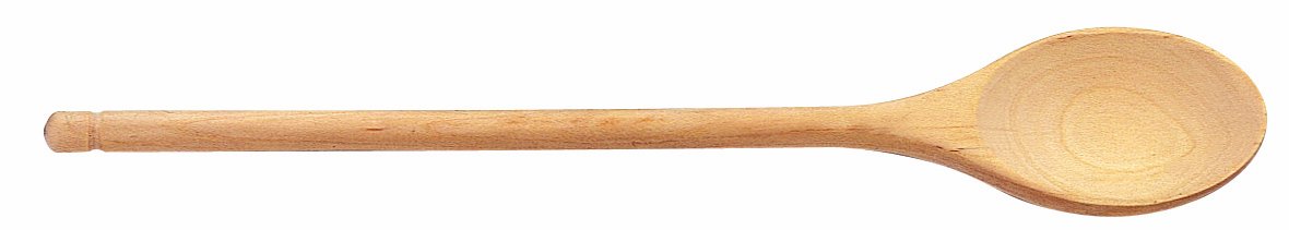Tescoma Oval Spoon Cm 30 Woody, Assorted, 30 cm