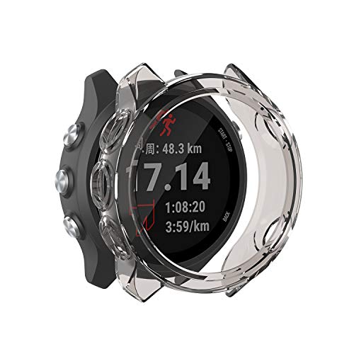 Image of Case Cover Compatible with Garmin Forerunner 245 Smartwatch Protective PC Bumper Armor Case Protector for Forerunner 245 /245 Music (Multicolor)