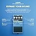 BOSS CH-1 SUPER Chorus | Classic Compact Chorus Effects Pedal | Cystal-Clear Tone for Guitar & Keyboards | Versatile Sound Shaping | Mono & Stereo Connectivity | Easy-to-Use Controls