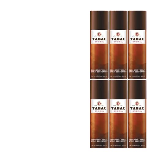 Tabac Men Deodorant spray - Original - 6er Pack (6...