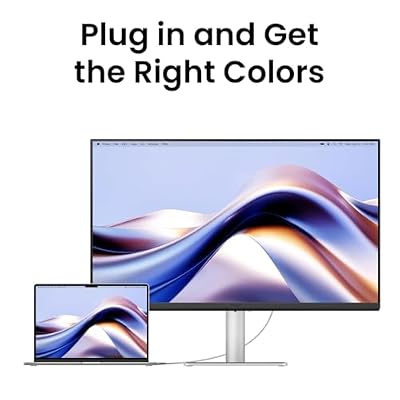 BenQ MA270UP 27 4K 3840x2160 Monitor for MacBook Pro/Air, Dual USB-C, 90W Power Delivery, Mac Color Match, USB Hub, Brightness & Volume Control on Mac, Height & Tilt Adjustable Stand, P3 Color Gamut