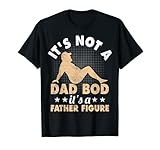 Idea de regalo perfecta para el mejor padre y abuelo del mundo, camiseta de figura It's Not A Dad Bod It's A Father Divertido regalo para papá más bien, papá, abuelo, tío, padrino, marido, amigo, papá, hombres en cumpleaños, padres, Navidad 2022