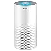Afloia Air Purifiers for Bedroom Large Room Up to 1076 Ft², 3-Stage Air Filter for Home 22 dB, Air Cleaner for Pets Dust Dander Mold Pollen, Odor Smoke Eliminator, Kilo White, 7 Color Light