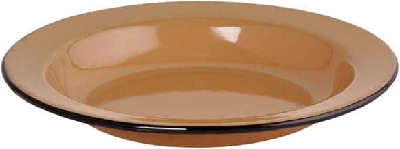 Prato Fundo 22 Esmaltado Marrom - 500 ml - Ewel