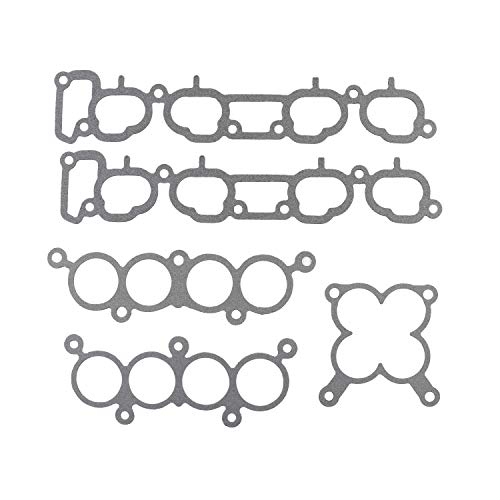 Image of DNJ IG607 Intake Manifold Gasket Set for 1989-1997 Nissan 240SX, Axxess, D21 2.4L L4 12V SOHC 2389cc