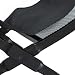Relaxdays Kaminholzkorb mit Tragetasche, Gusseisen, faltbar, Zeitungshalter, HxBxT: 32 x 43, 5...