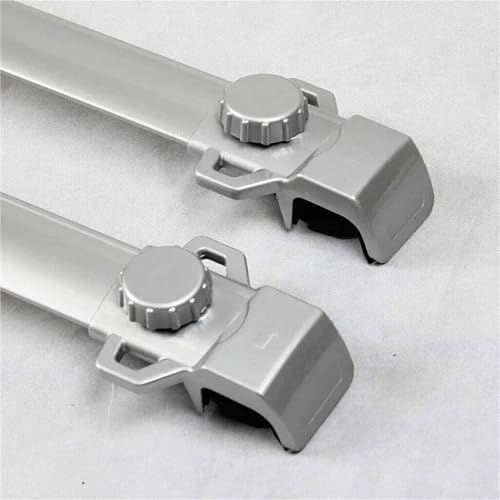 Barras transversales para techo de Jeep Renegade 2015-2024 con cerradura de seguridad antirobo 6