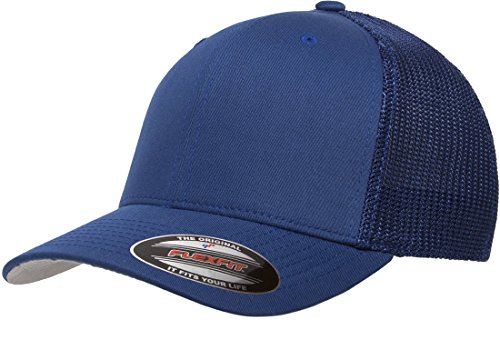 Image of Flexfit Two-Tone Stretch Mesh Fitted Cap Hat