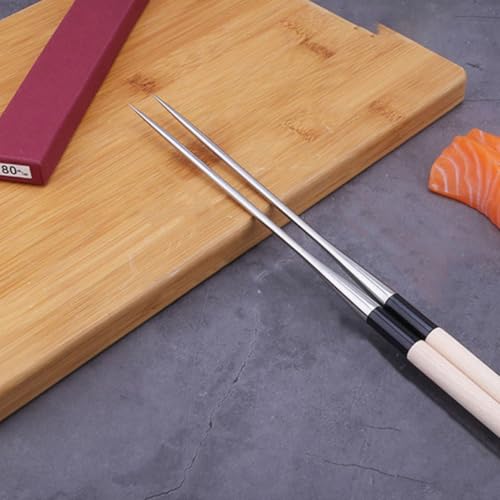 Baguettes à sashimi CRAFTHROU en acier solide durable pour art de la table épuré